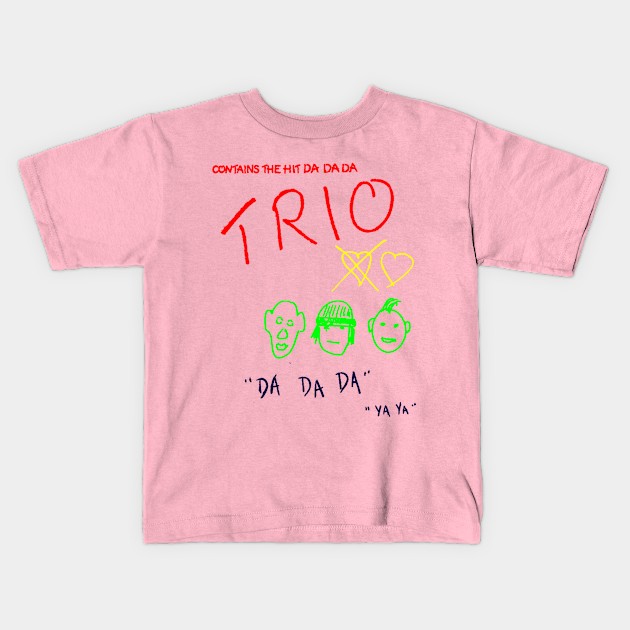 Trio DA DA DA Kids T-Shirt by Kinanti art